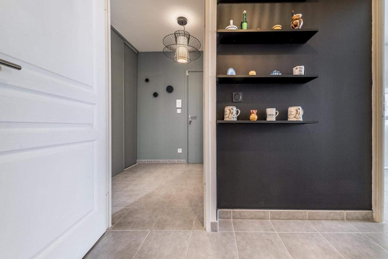 Ferienwohnung Elegant T3 Au Panier Vieux Port Avec Terrasse Privee Et Parking Marseilles Exterior foto